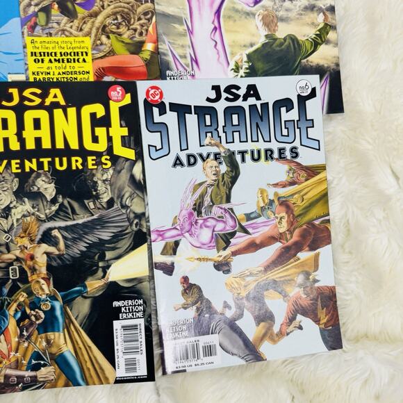 Justice Society of America Strange Adventures 1-6 & All Stars 1-8 Lot JSA - Picture 7 of 10
